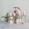 Organizador divisor de cocina plegable de madera 32x28x15,5cm Seluna Características