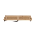 Organizador de cocina plegable de madera 47x18,5x22cm Kurnek Rebajas