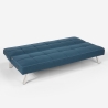 Sofá cama de tela con puerto USB y patas de metal design Astralis Catálogo