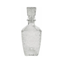 Set de botella de vidrio para licor + 6 vasos Diamante Rebajas