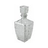 Set de botella de vidrio para licor + 6 vasos Diamante Oferta