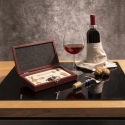 Caja de madera con set de 4 accesorios para vino Vynota Venta