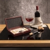 Caja de madera con set de 4 accesorios para vino Vynota Venta