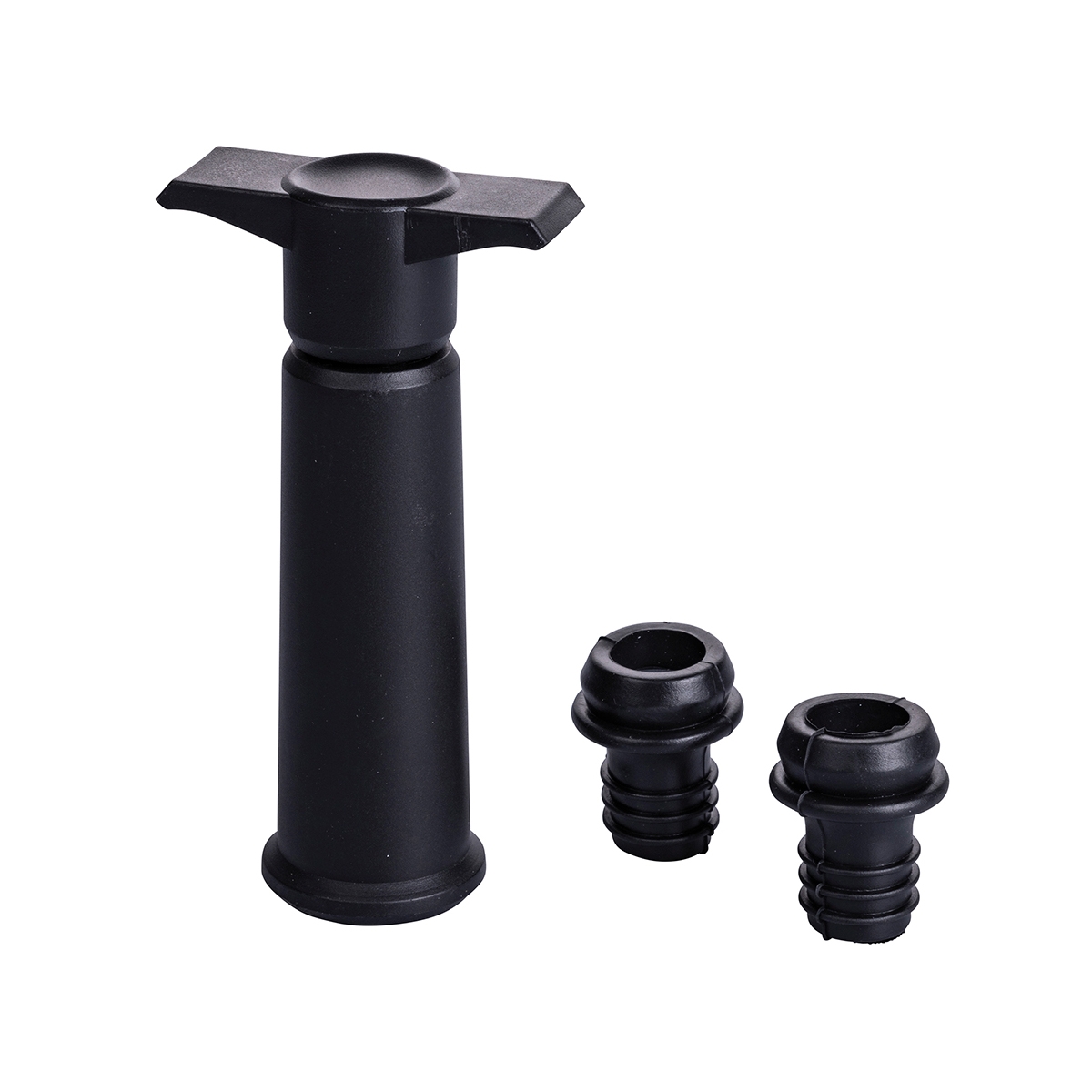 Kit salvavino con bomba manual + 2 tapones al vacío Buciva Promoción Kit salvavino con bomba manual + 2 tapones al vacío Buciva Promoción