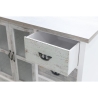 Mueble de madera estilo shabby chic con 5 cajones y 3 puertas Decapé Rebajas