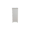 Mueble de madera estilo shabby chic con 5 cajones y 3 puertas Decapé Descueto