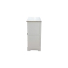 Cómoda de madera shabby chic 6 cajones 77x35x77cm Decapé Rebajas