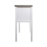 Consola de entrada de madera 6 cajones estilo shabby chic Sardinia Oferta