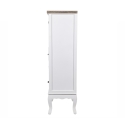 Cajonera alta de madera con 8 cajones 58x35x123 cm estilo shabby chic Sardinia Oferta