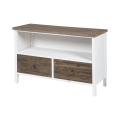 Mueble de TV estilo shabby chic de madera con 2 cajones Terosk Promoción