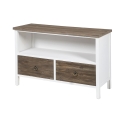 Mueble de TV estilo shabby chic de madera con 2 cajones Terosk Oferta