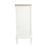 Botellero móvil 21 botellas de vino en madera estilo shabby chic Cortez Oferta