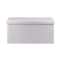 Banco de almacenamiento multiuso blanco 78x38x38 cm Morva Oferta