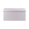 Banco de almacenamiento multiuso blanco 78x38x38 cm Morva Oferta