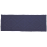 Alfombra de baño azul 60x150 cm antideslizante de algodón elegante Lukas Oferta