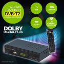 Decodificador HD Dvbt-2/Hevc H265 Dolby Digital Plus Set-Top Box Stock