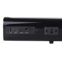 Barra de sonido TV 80W con pantalla LED y control remoto 45Hz - 20kHz Lunja Características