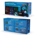 Combo Gamer 5 en 1: teclado, auriculares, mouse, alfombrilla y adaptador Milao Precio