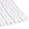 Alfombra de baño 50x80 cm moderna efecto palomitas Vanta Elección