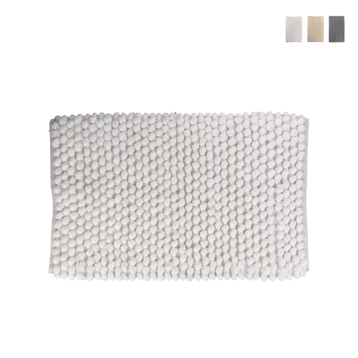 Alfombra de baño 50x80 cm moderna efecto palomitas Vanta Stock Alfombra de baño 50x80 cm moderna efecto palomitas Vanta Stock