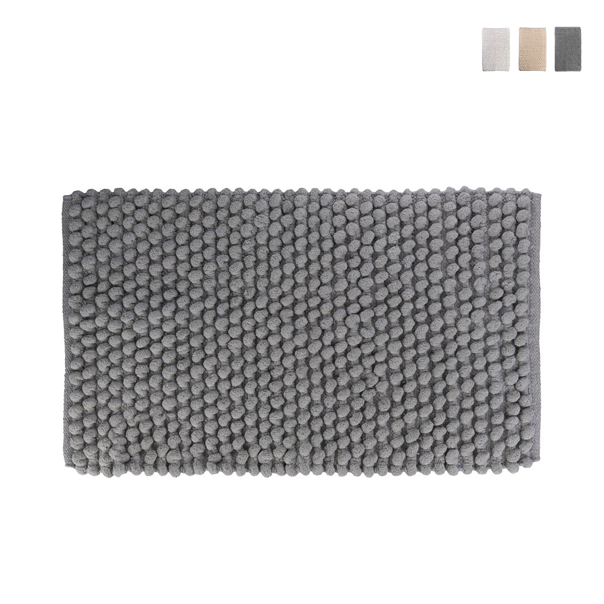Alfombra de baño 50x80 cm moderna efecto palomitas Vanta