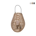 Lámpara colgante ánfora efecto ratán h34cm Lumezi Promoción