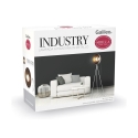 Lámpara de pie trípode de metal orientable Industry Precio