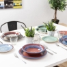Juego de 16/24 cubiertos en acero inoxidable plateado brillante Inglese Rebajas