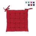 Juego de 5 cojines para sillas de cocina 40x40 cm con lazos Lomake Promoción