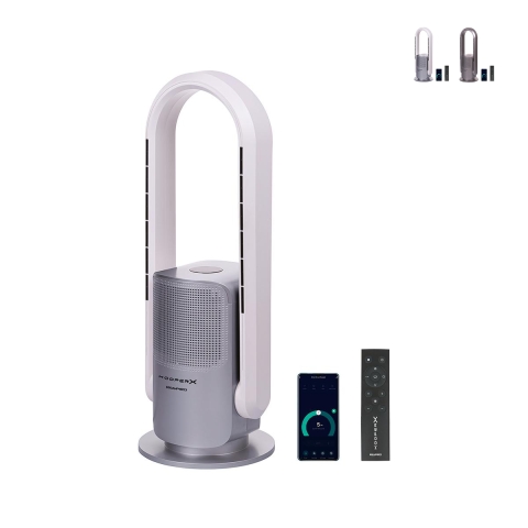 Purificador de aire wifi ajustable multifunción con filtro HEPA Respiro365 Promoción