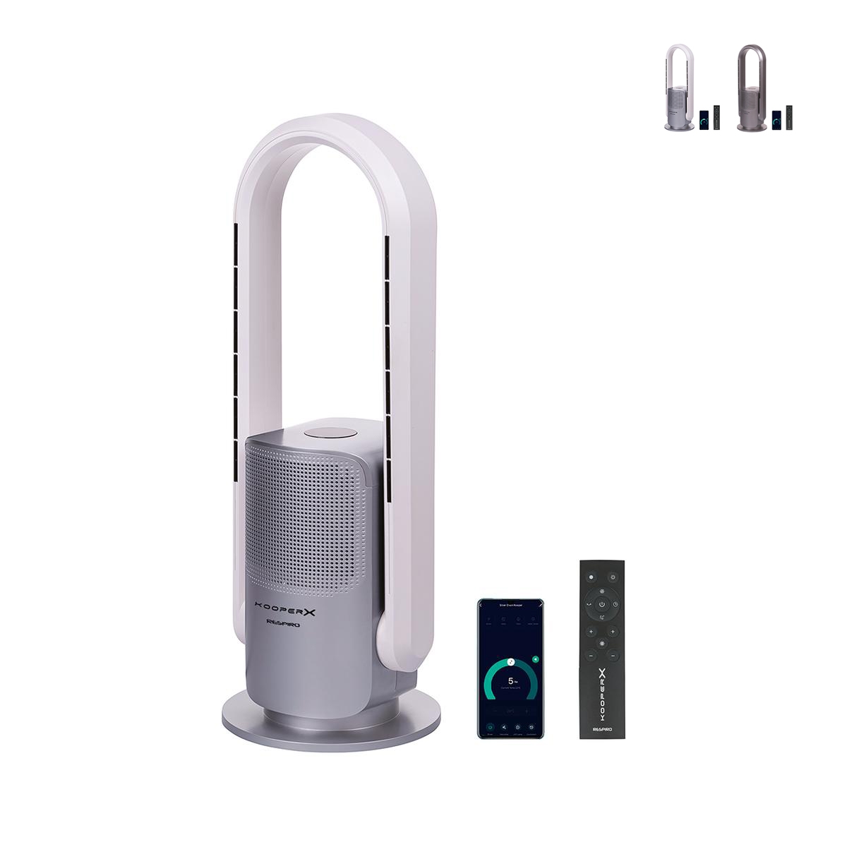 Purificador de aire wifi ajustable multifunción con filtro HEPA Respiro365 Promoción