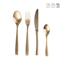 Set de 24 cubiertos de acero inoxidable 18/0 acabado satinado Manhattan Promoción
