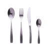 Set de 24 cubiertos de acero inoxidable pulido con mango martillado Harlem Catálogo