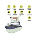 Plancha de vapor con caldera 850ml suela de acero Hekka Descueto