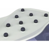 Plancha de vapor con caldera 850ml suela de acero Hekka Modelo