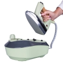 Plancha de vapor con caldera 850ml suela de acero Hekka Venta