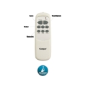 Ventilador de techo con luz y control remoto silencioso Windy Rebajas