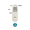 Ventilador de techo con luz y control remoto silencioso Windy Rebajas