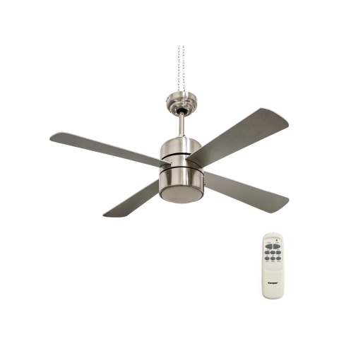 Ventilador de techo con luz y control remoto silencioso Windy Promoción