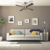 Ventilador de techo con luz y control remoto silencioso Windy Venta