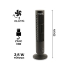 Ventilador de torre y escritorio USB 2 velocidades 2,5 W Deskfan Descueto
