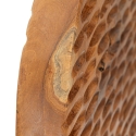 Escultura étnica decorativa de madera de teca hecha a mano Coin Catálogo