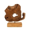 Escultura de madera de teca hecha a mano estilo étnico Bintang Catálogo