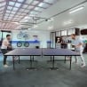Mesa de ping pong profesional plegable con tensor de raqueta para pelotas Booster 274 x 152,5 cm Rebajas