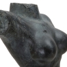 Figura decorativa busto mujer de resina negra Afrodite Rebajas