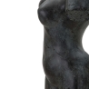Figura decorativa busto mujer de resina negra Afrodite Catálogo