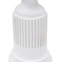 Figura escultura busto clásica de mujer en resina blanca Era Descueto