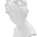 Figura escultura busto clásica de mujer en resina blanca Era Catálogo
