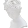 Figura escultura busto clásica de mujer en resina blanca Era Catálogo