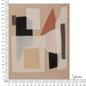 Cuadro abstracto pintado en lienzo estilo boho chic 100x80 cm Seyla Catálogo